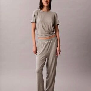 Calvin Klein Gray Pajama Set